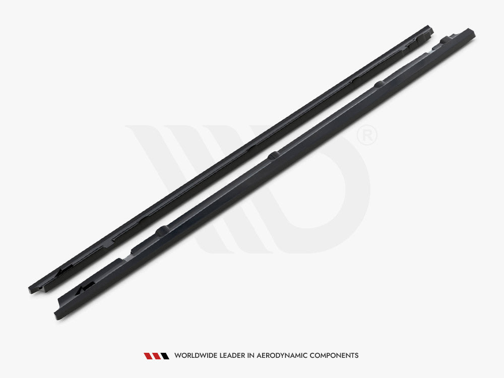 Side Skirts Diffusers compatible with Mercedes C Coupe AMG Line C205 Facelift