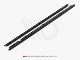 Side Skirts Diffusers compatible with Mercedes C Coupe AMG Line C205 Facelift
