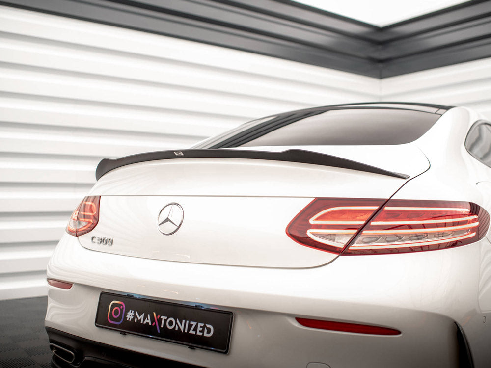 Spoiler CAP compatible with Mercedes C W205 Coupe AMG Line