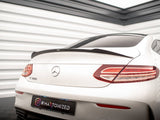 Spoiler CAP compatible with Mercedes C W205 Coupe AMG Line