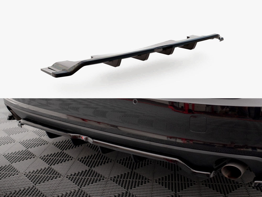 Rear Splitter V.2 (Vertical Bars) compatible with Volvo V90 Mk2