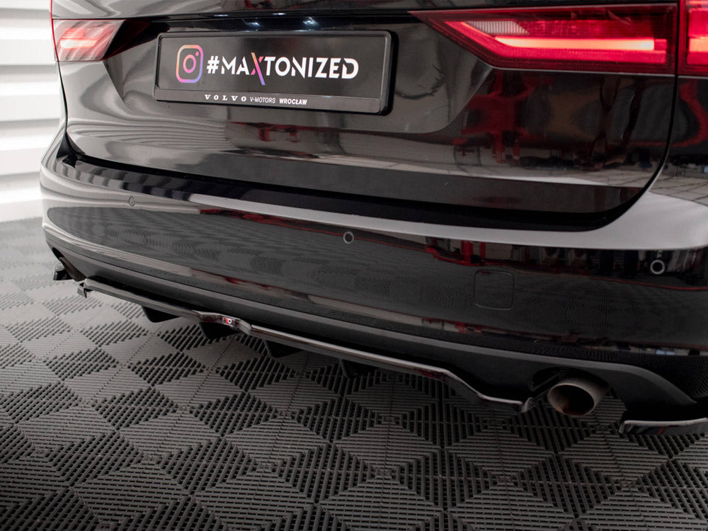 Rear Splitter V.2 (Vertical Bars) compatible with Volvo V90 Mk2