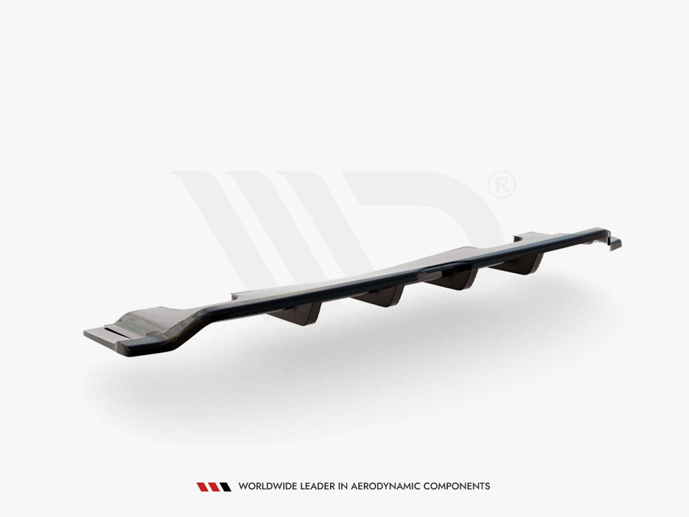 MAXTON DESIGN Central Rear Splitter V.2 (Vertical Bars) Volvo V90 Mk2