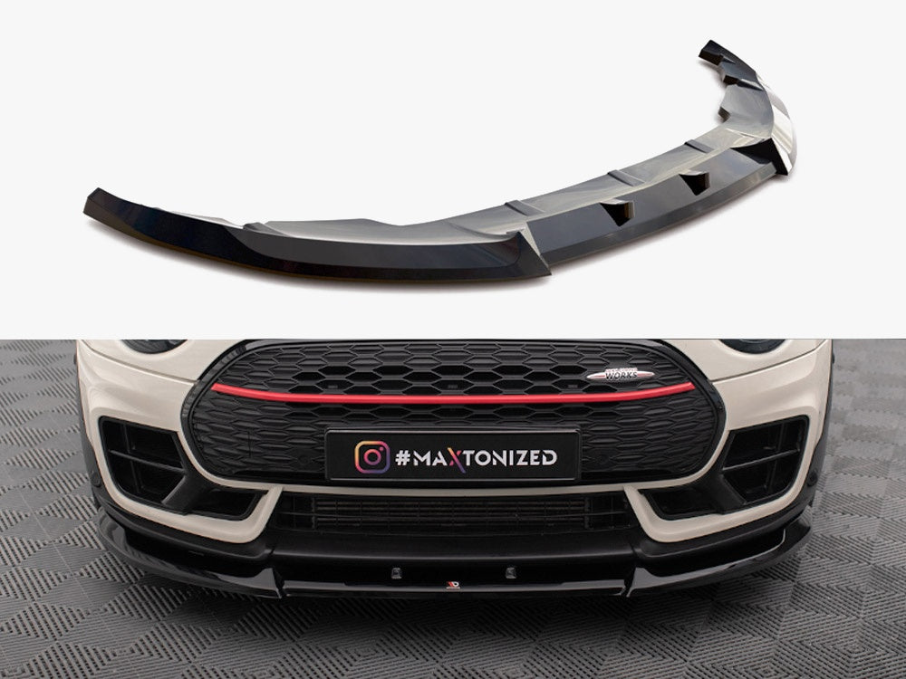 Front Splitter V.1 compatible with MINI Cooper Clubman John Cooper Works F54 Facelift