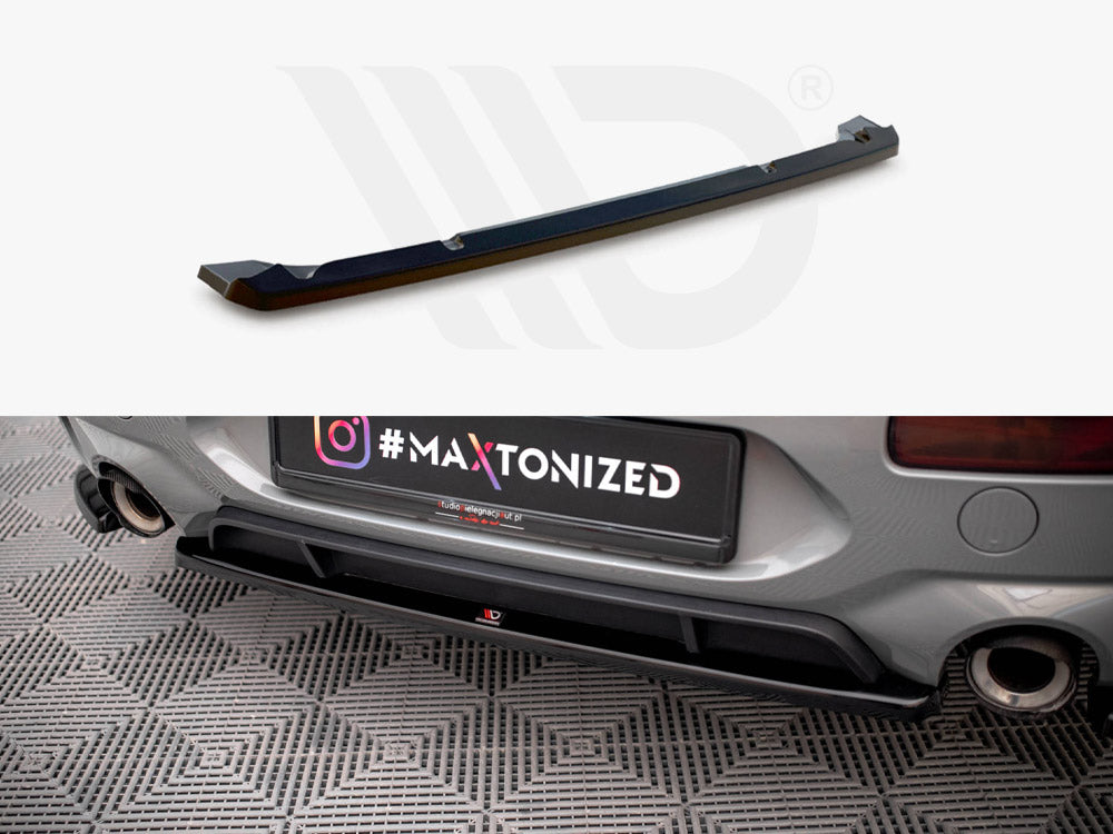 MAXTON DESIGN Central Rear Splitter Mini Cooper Clubman John Cooper Works F54