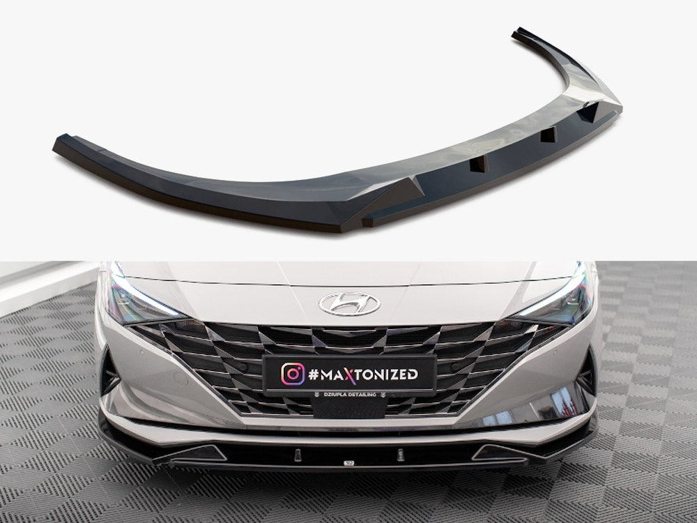 Front Splitter compatible with Hyundai Elantra Mk7