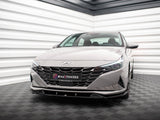 Front Splitter compatible with Hyundai Elantra Mk7