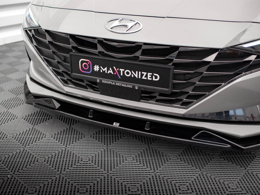Front Splitter compatible with Hyundai Elantra Mk7
