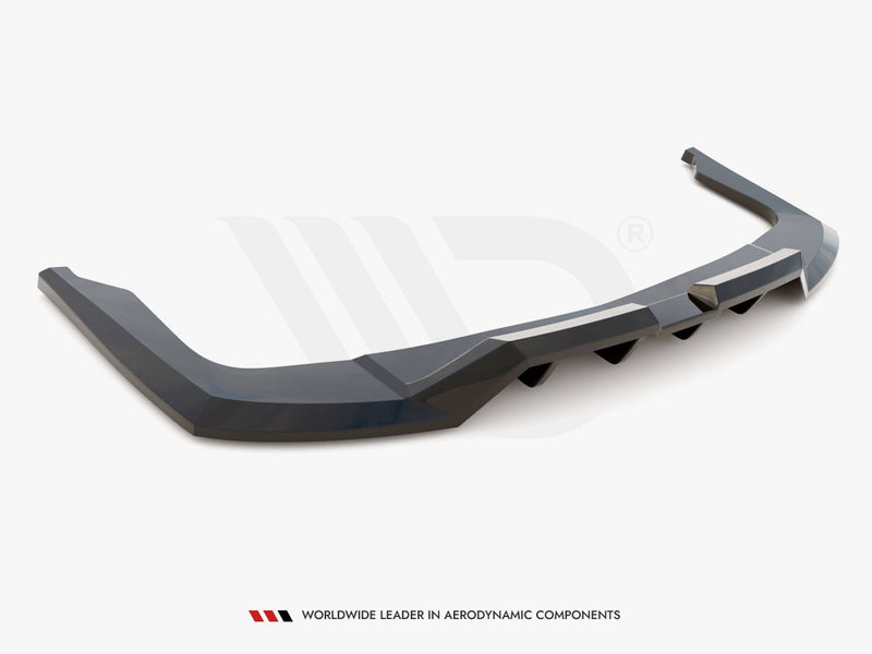 MAXTON DESIGN Central Rear Splitter (Vertical Bars) Hyundai Elantra Mk7