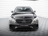 Front Splitter compatible with Mercedes E63 AMG Sedan W212 Facelift