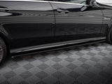 Side Skirts Diffusers compatible with Mercedes E63 AMG / AMG Line Sedan W212 Facelift