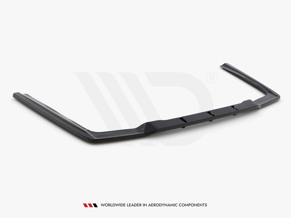 MAXTON DESIGN Central Rear Splitter (Vertical Bars) Mercedes E63 AMG Sedan W212 Facelift