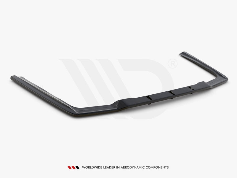 MAXTON DESIGN Central Rear Splitter (Vertical Bars) Mercedes E63 AMG Sedan W212 Facelift
