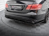Rear Splitter (Vertical Bars) compatible with Mercedes-Benz E63 AMG Sedan W212 Facelift