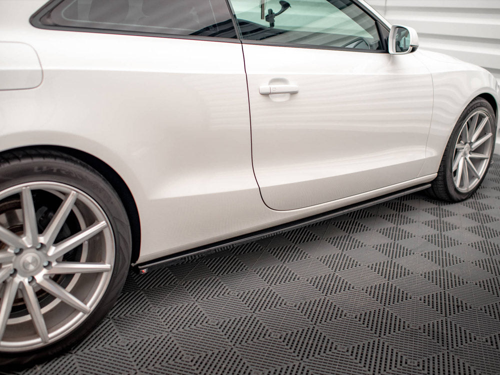 Side Skirts Diffusers V.2 compatible with Audi A5 / A5 S Line / S5 Coupe 8T