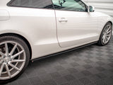 Side Skirts Diffusers V.2 compatible with Audi A5 / A5 S Line / S5 Coupe 8T