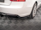 Rear Side Splitters compatible with Audi A5 Coupe 8T Facelift