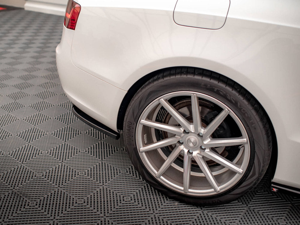 MAXTON DESIGN Central Rear Splitter (Vertical Bars) Audi A5 Coupe 8T Facelift