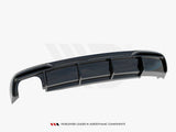Rear Valance compatible with Audi A5 Coupe 8T Facelift (Version with dual exhausts on one Side)