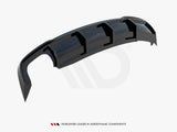 Rear Valance compatible with Audi A5 Coupe 8T Facelift (Version with dual exhausts on one Side)