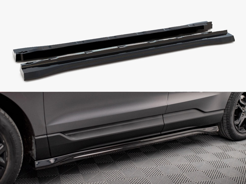 Side Skirts Diffusers compatible with Ford Edge Mk2