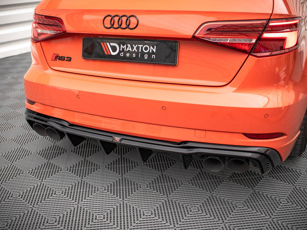 Rear Valance + Milltek Sport Resonated Exhaust Audi RS3 Sportback 8V Facelift