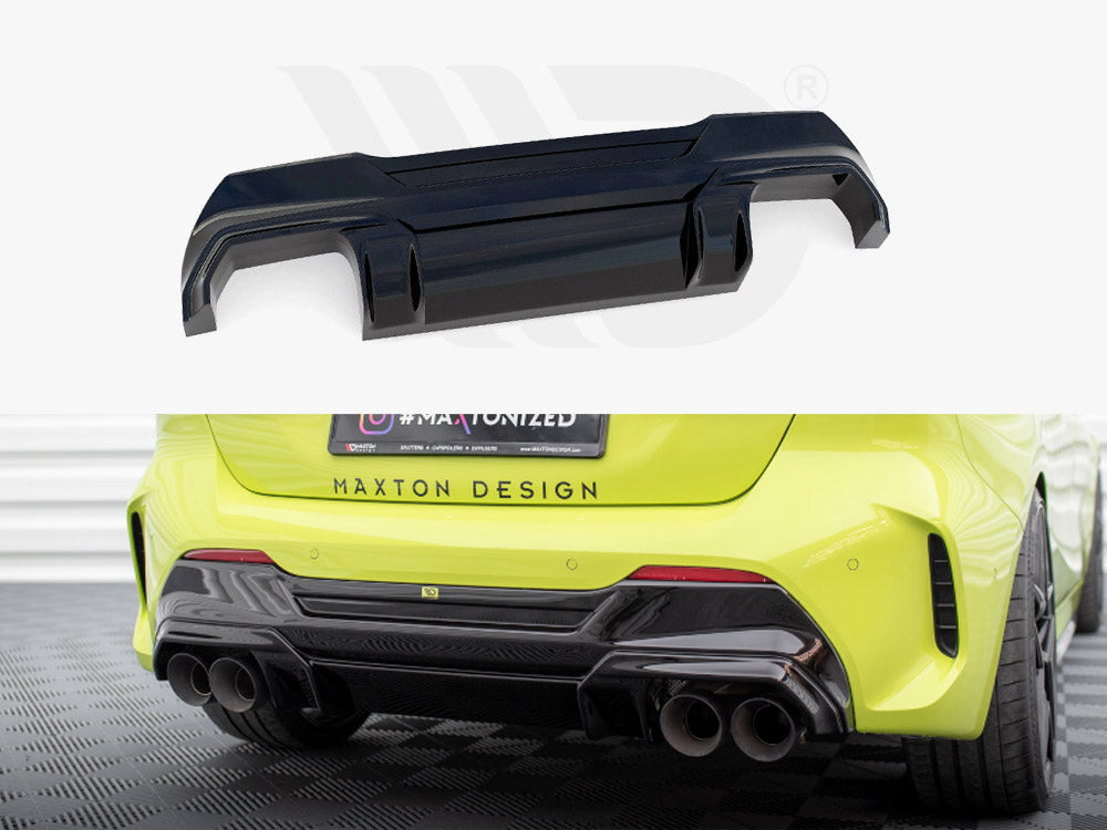 Rear Valance V.2 + Milltek Sport Exhaust BMW 1 F40 M-Pack / M135i