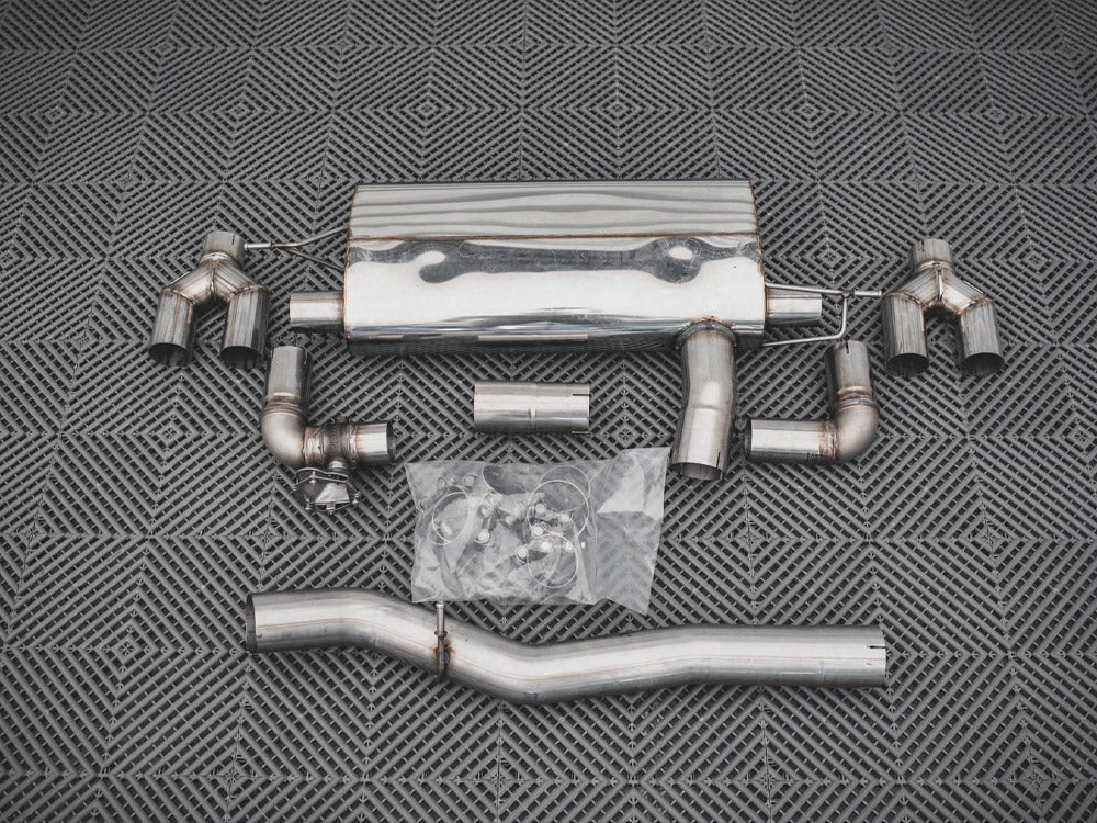 Rear Valance V.2 + Milltek Sport Exhaust BMW 1 F40 M-Pack / M135i