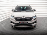 Front Splitter compatible with Skoda Karoq Sportline Mk1 Facelift