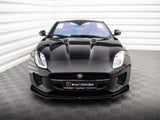 Front Splitter V.2 compatible with Jaguar F-Type Mk1 Facelift