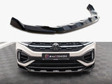 Front Splitter V.2 compatible with Volkswagen T-Roc R / R-Line Mk1 Facelift