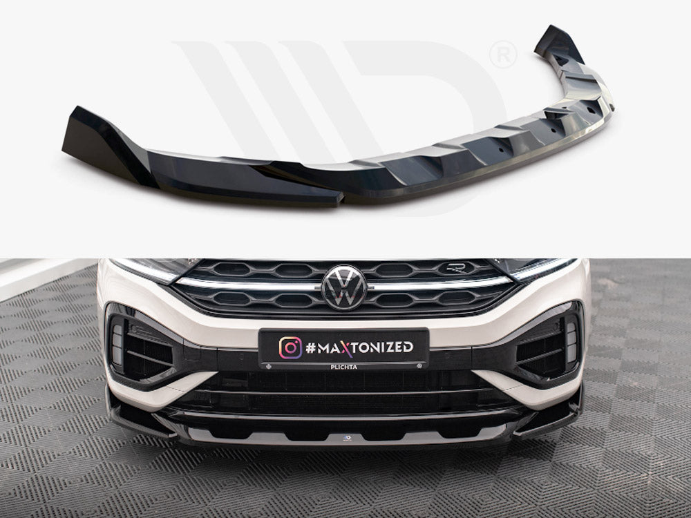 Front Splitter V.2 Volkswagen T-Roc R Mk1 Facelift