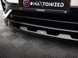 Front Splitter V.2 compatible with Volkswagen T-Roc R / R-Line Mk1 Facelift