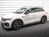 Side Skirts Diffusers compatible with Volkswagen T-Roc R / R-Line Mk1