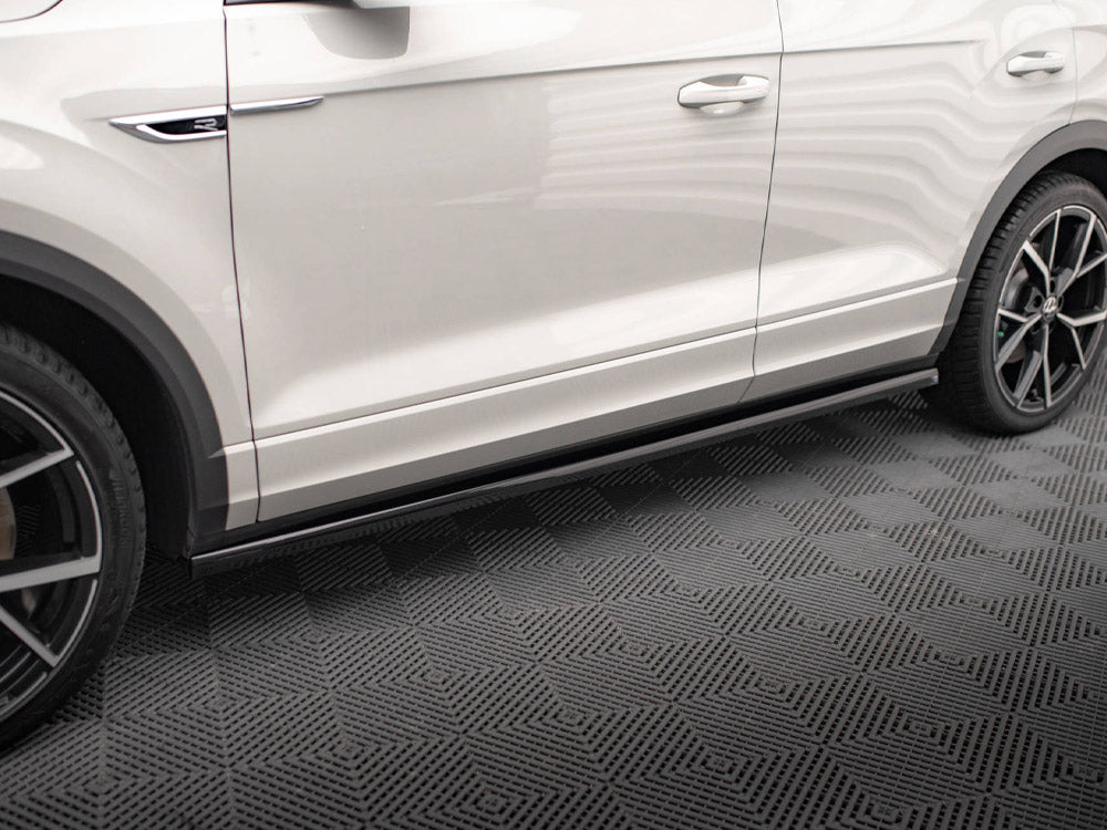 Side Skirts Diffusers compatible with Volkswagen T-Roc R / R-Line Mk1
