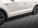 Side Skirts Diffusers compatible with Volkswagen T-Roc R / R-Line Mk1