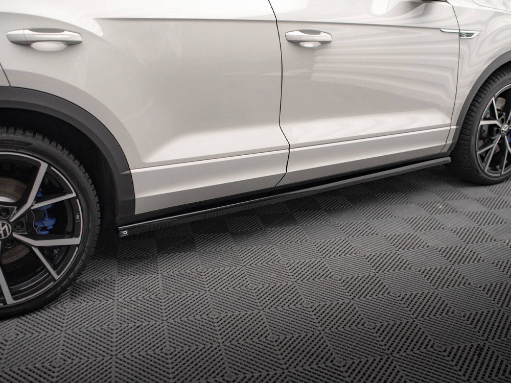 Side Skirts Diffusers compatible with Volkswagen T-Roc R / R-Line Mk1