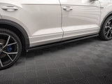 Side Skirts Diffusers compatible with Volkswagen T-Roc R / R-Line Mk1