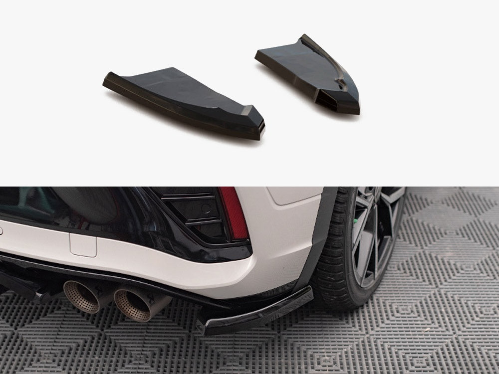 Rear Side Splitters compatible with Volkswagen T-Roc R / R-Line Mk1 Facelift