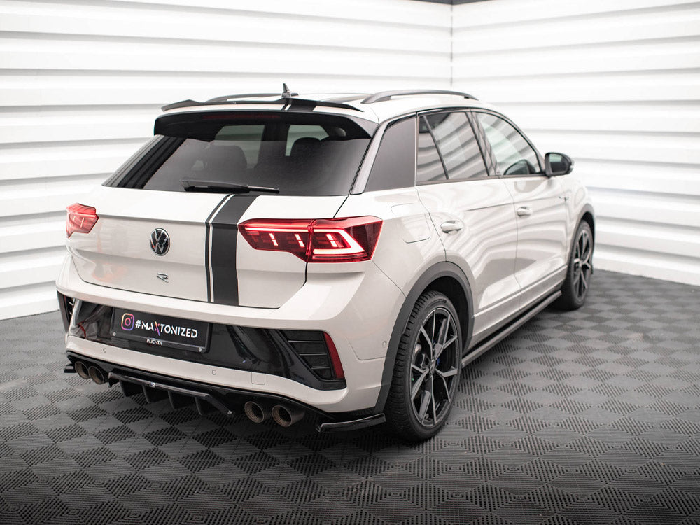 Rear Side Splitters compatible with Volkswagen T-Roc R / R-Line Mk1 Facelift