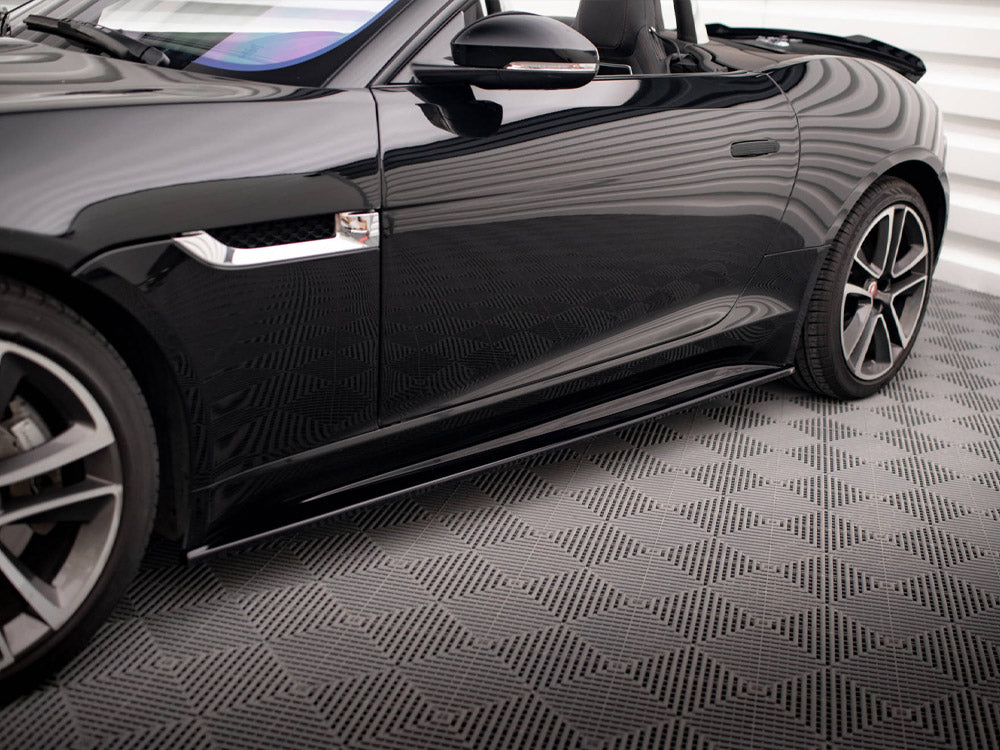 Side Skirt Diffusers compatible with Jaguar F-TYPE X152 / X152 Facelift