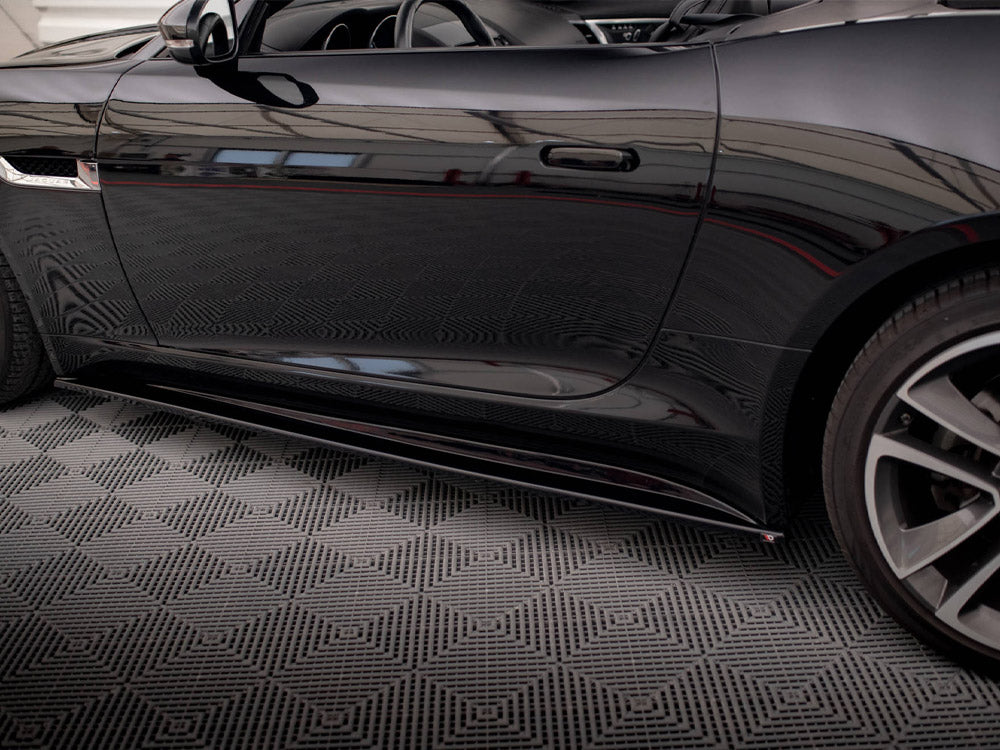 Side Skirt Diffusers compatible with Jaguar F-TYPE X152 / X152 Facelift
