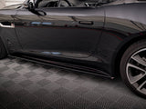 Side Skirt Diffusers compatible with Jaguar F-TYPE X152 / X152 Facelift