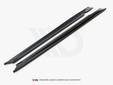 Side Skirt Diffusers compatible with Jaguar F-TYPE X152 / X152 Facelift