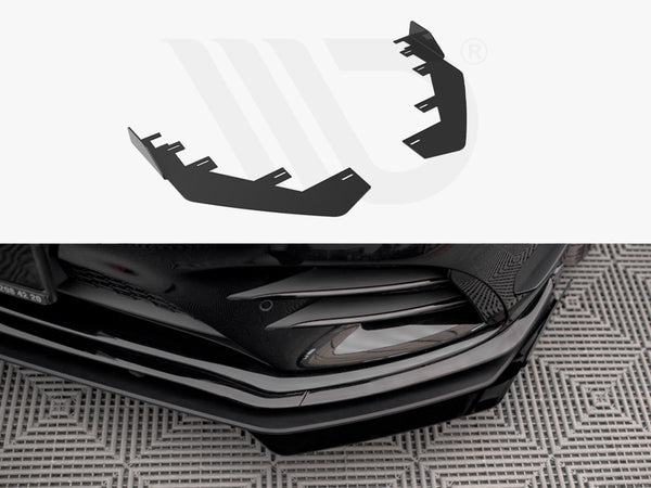 MAXTON DESIGN Front Flaps Mercedes A35 AMG / AMG-Line Aero Pack W177