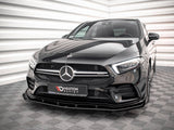 Front Flaps compatible with Mercedes A35 AMG / AMG Line Aero Pack W177