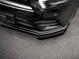 Front Flaps compatible with Mercedes A35 AMG / AMG Line Aero Pack W177