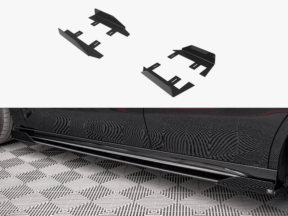 Side Flaps compatible with Mercedes A35 AMG / AMG Line Aero Pack W177