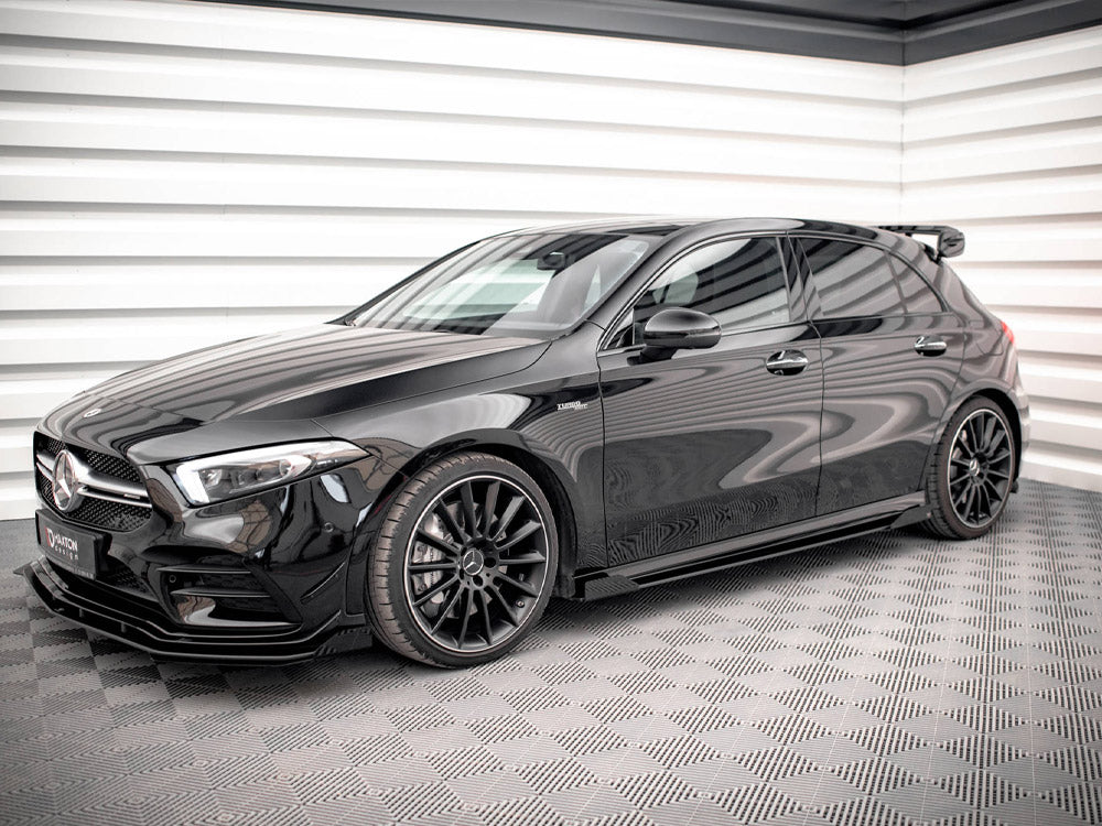Side Flaps compatible with Mercedes A35 AMG / AMG Line Aero Pack W177