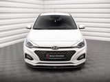 Front Splitter Front Splitter V.1 Hyundai I20 Mk2 Facelift